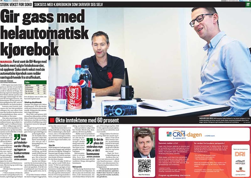 Gir gass med helautomatisk kjørebok